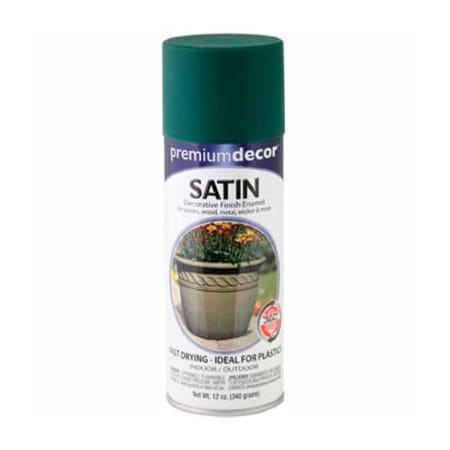 General Paint Spray Paint, Hunter Green, Satin, 12 oz 319522